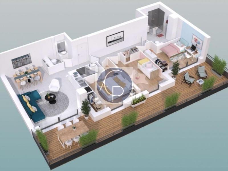 Appartement - 46 m² - 2 pièces