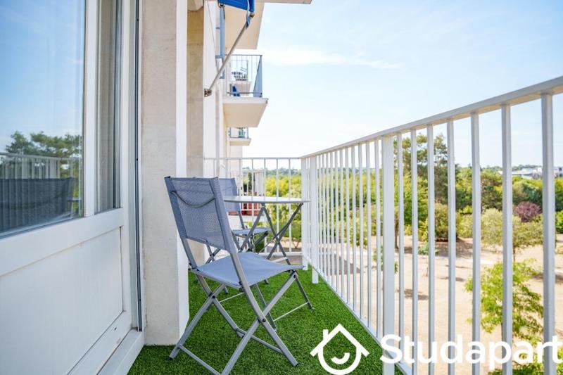 Chambre - 14 m² - 1 pièce