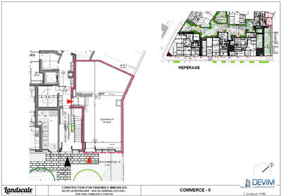 Local commercial - 79 m²