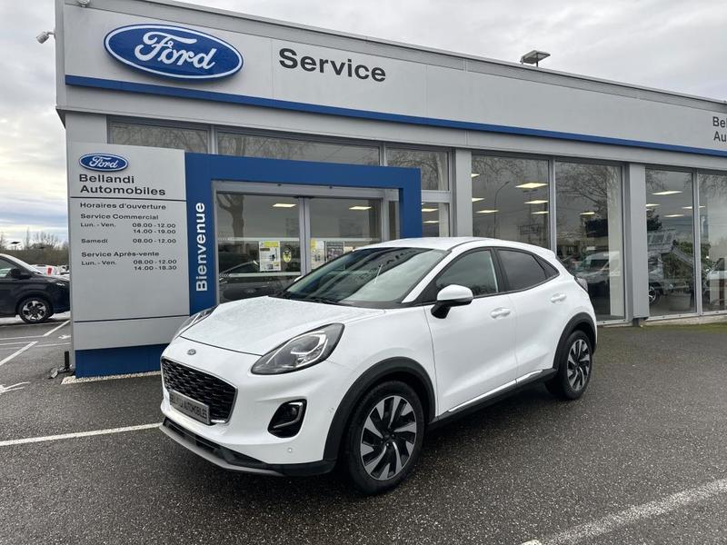 Ford Puma 1.0 EcoBoost 125 ch mHEV s&amp;S Powershift Titanium