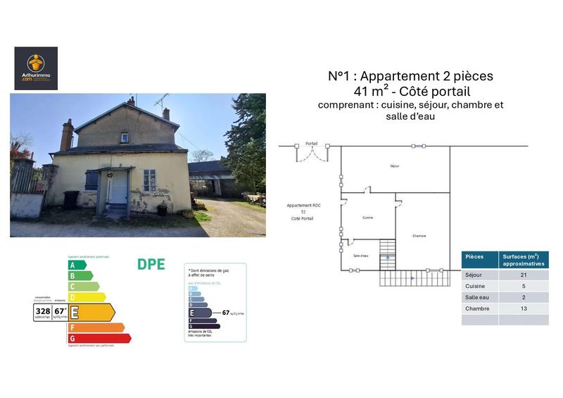Immeuble - 240 m² - 11 pièces