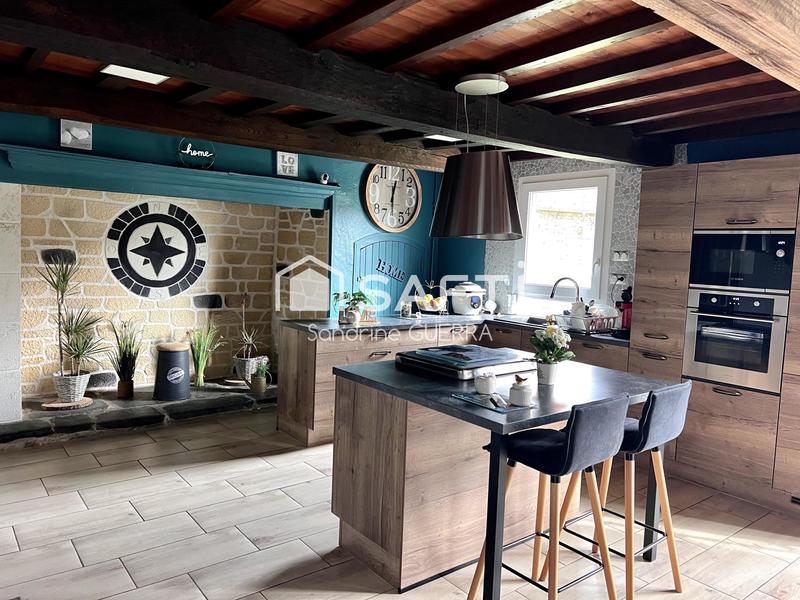 Maison - 124 m² - 5 pièces