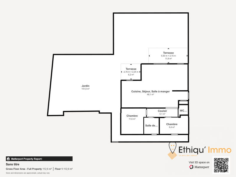 Appartement - 86 m² - 4 pièces