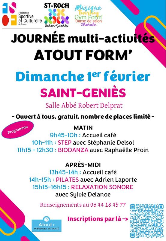 Journée Atout Form’ - Saint-Geniès