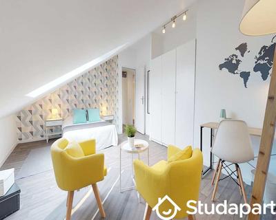 Chambre - 45 m² - 1 pièce