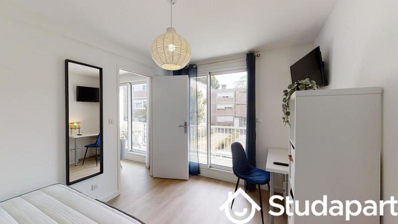 Chambre - 10 m² - 1 pièce