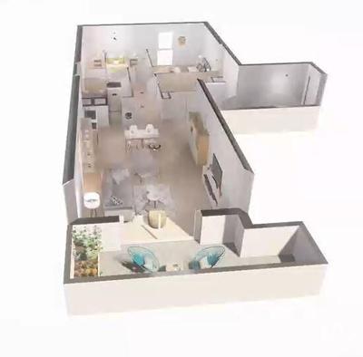 Appartement - 85 m² - 3 pièces