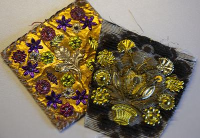 Atelier broderie « Bouquet de paillettes »