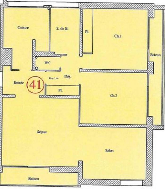 Appartement - 76 m² - 3 pièces