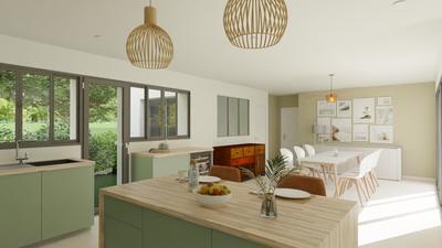 Maison - 135 m² - 6 pièces