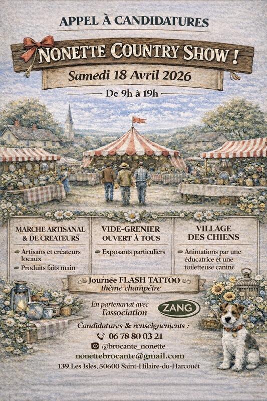 Vide grenier - nonette country show