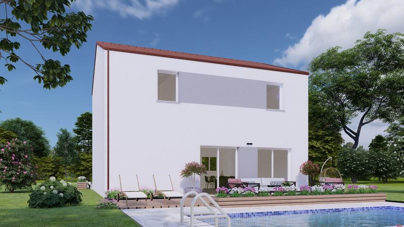 Maison - 94 m² - 6 pièces