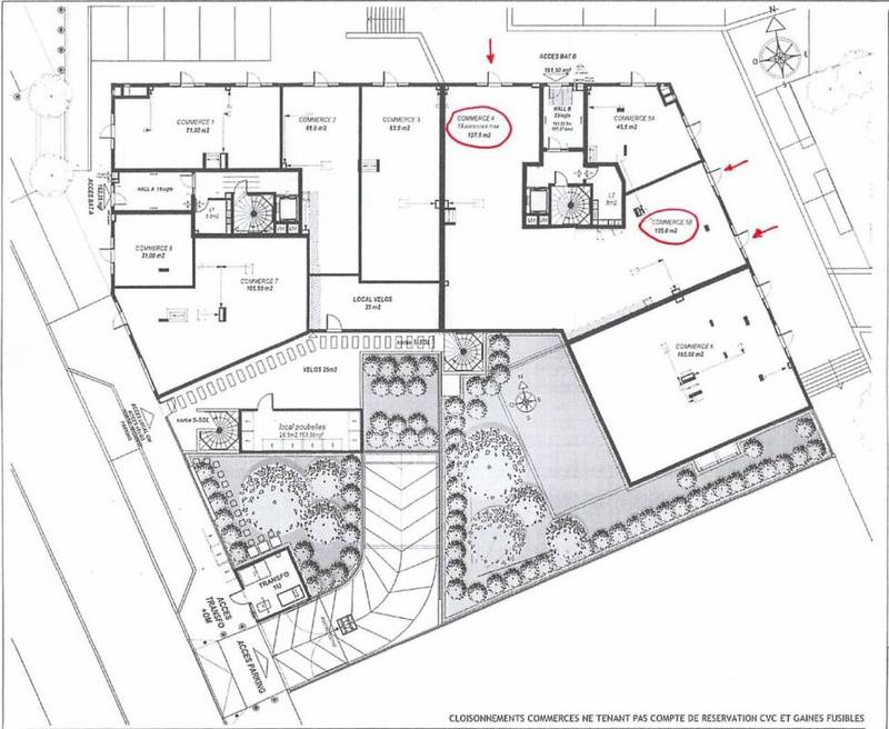 Local commercial - 83 m²