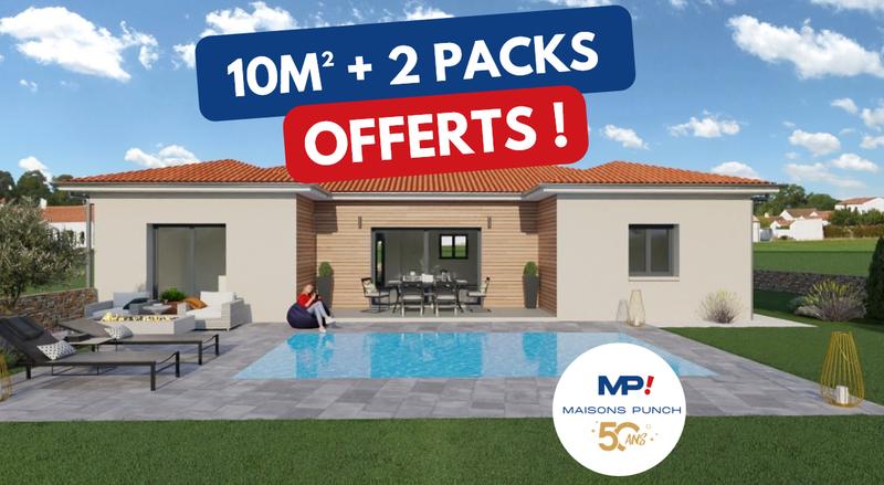 Maison - 90 m² - 4 pièces