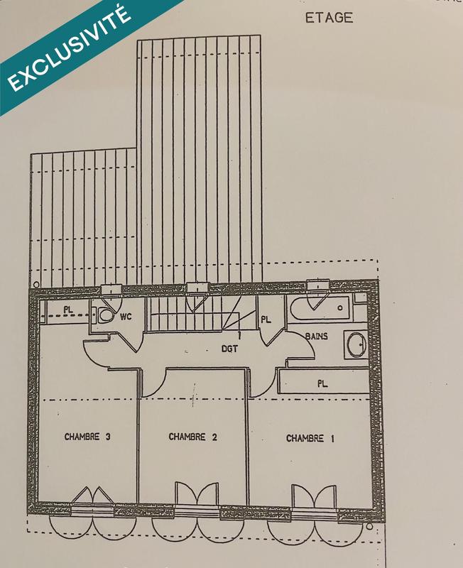 Maison - 90 m² - 4 pièces