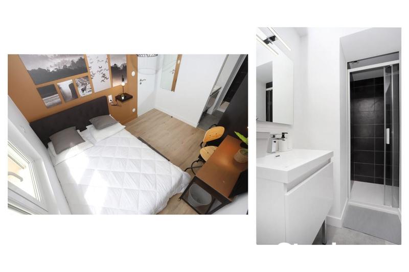 Chambre - 13 m² - 1 pièce