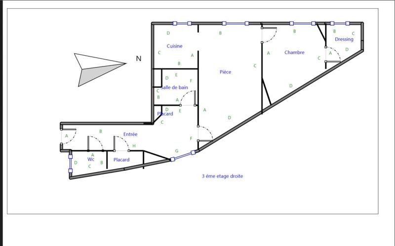 Appartement - 29 m² - 2 pièces