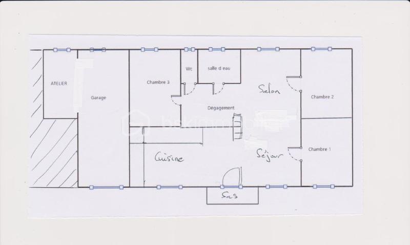 Maison de ville - 86 m² - 4 pièces