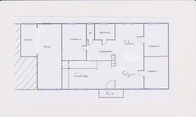 Maison de ville - 86 m² - 4 pièces