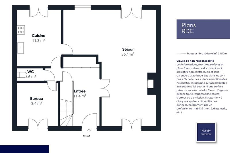 Maison - 137 m² - 7 pièces