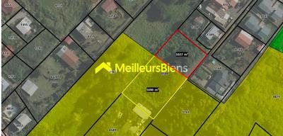 Terrain constructible - 2 736 m²