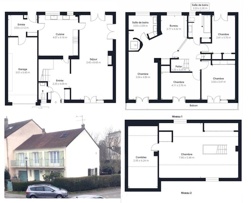 Maison - 165 m² - 7 pièces