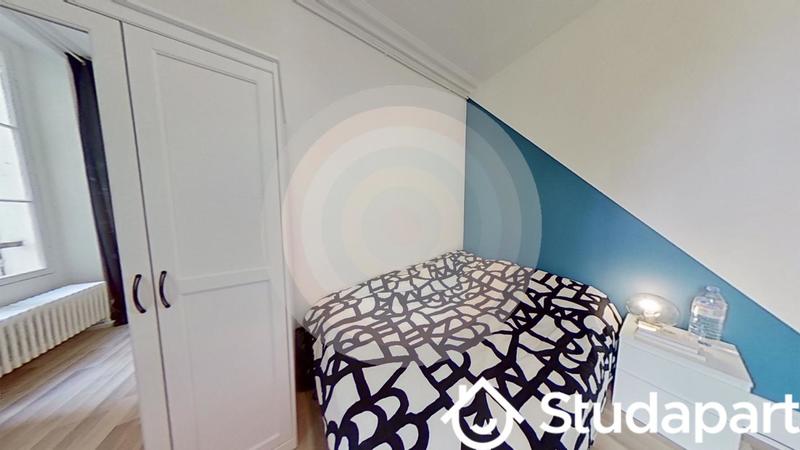 Chambre - 12 m² - 1 pièce