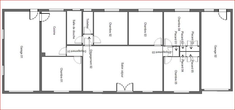 Maison - 120 m² - 7 pièces