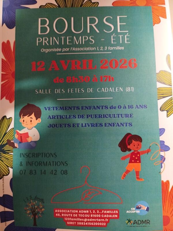 Bourse printemps/ete