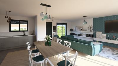 Maison - 90 m² - 4 pièces