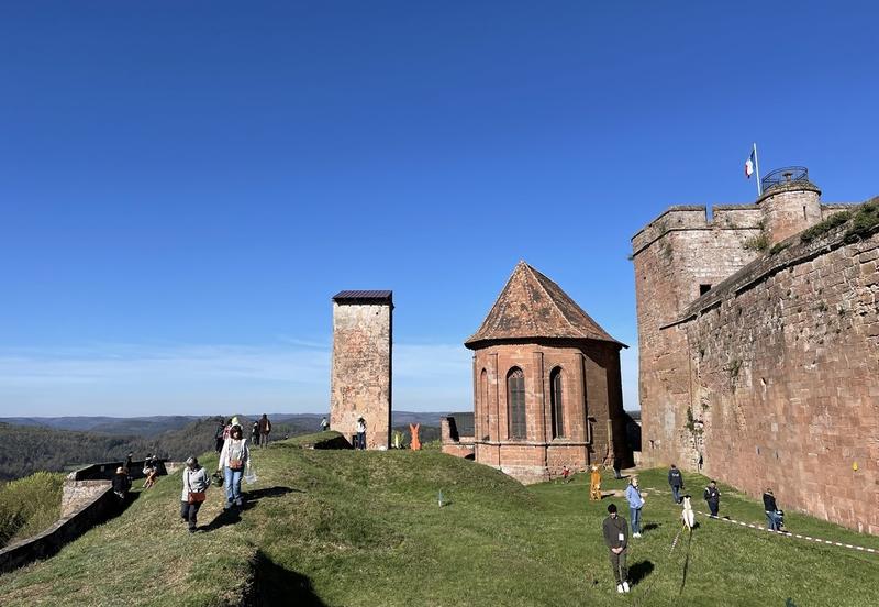 Chasse aux œufs au château de Lichtenberg