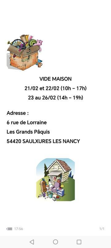 Vide maison