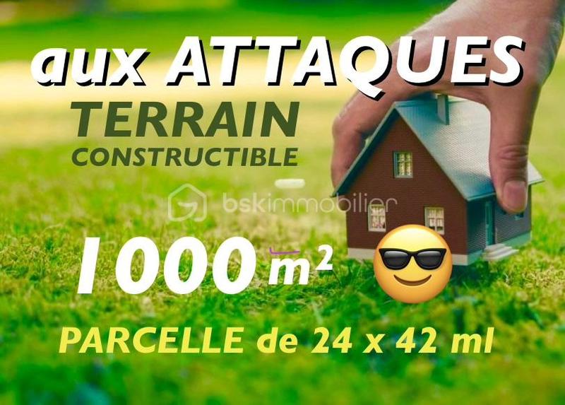 Terrain - 1 000 m²