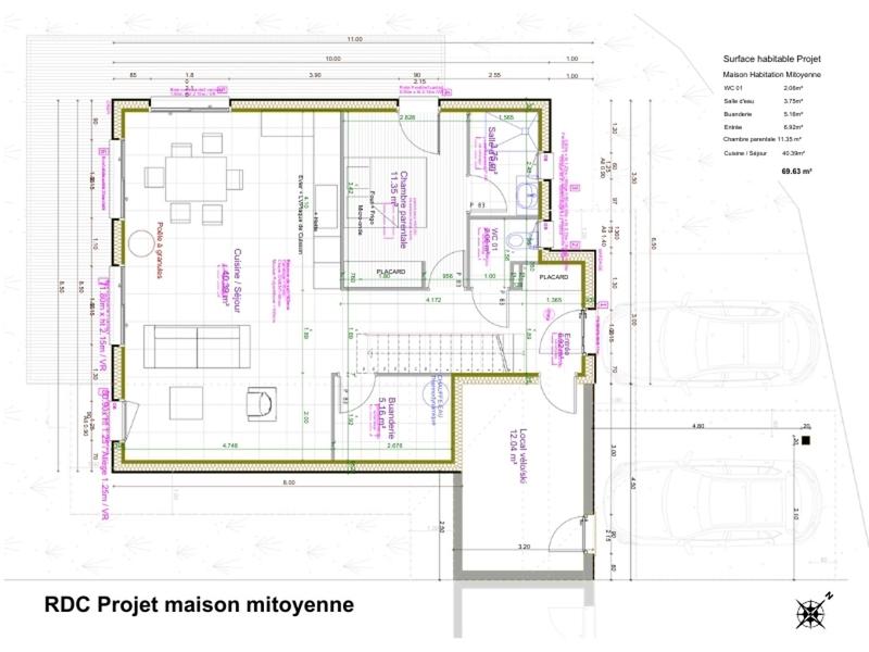 Terrain constructible - 444 m²