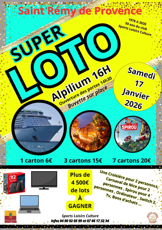Super Loto du Sports Loisirs Culture