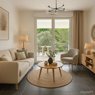 Appartement - 37 m² - 2 pièces