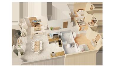 Appartement - 117 m² - 4 pièces