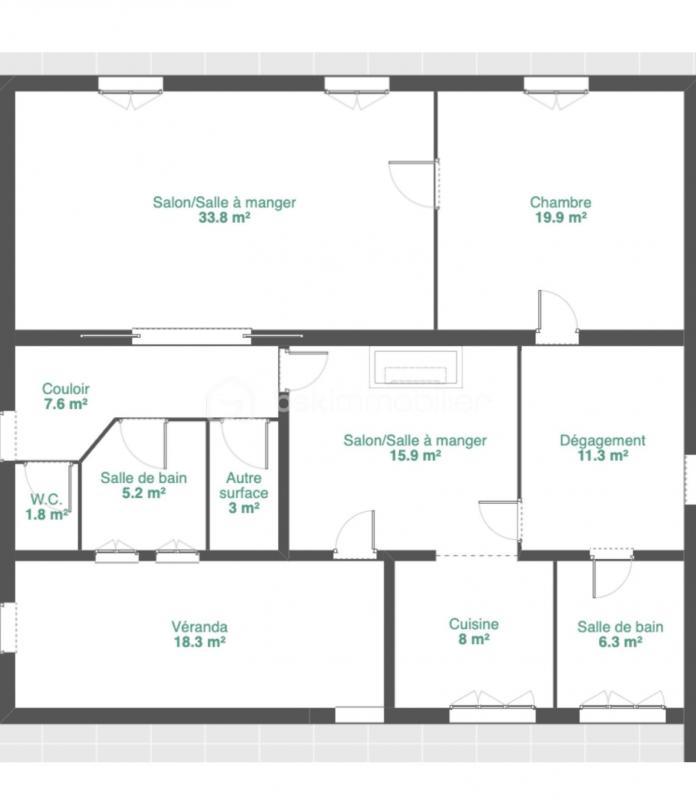 Maison - 115 m² - 4 pièces