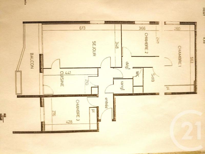 Appartement - 89 m² - 4 pièces