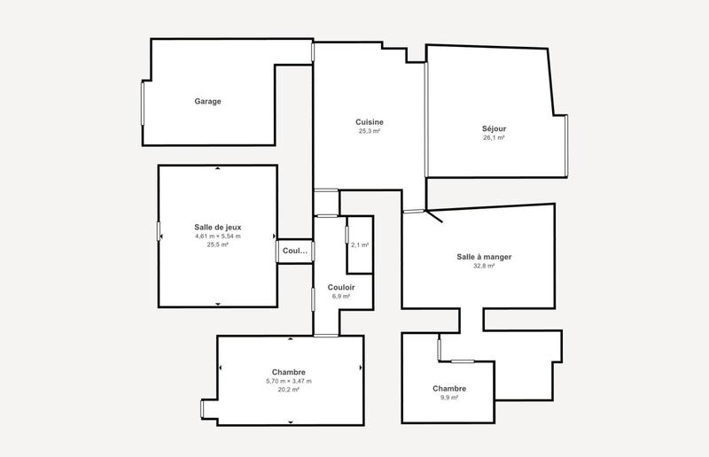 Maison - 217 m² - 9 pièces