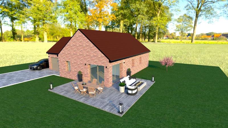 Maison - 90 m² - 4 pièces