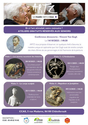Conférence découverte : Vincent Van Gogh