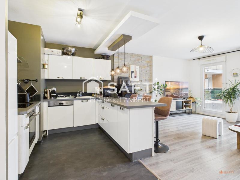 Appartement - 59 m² - 3 pièces