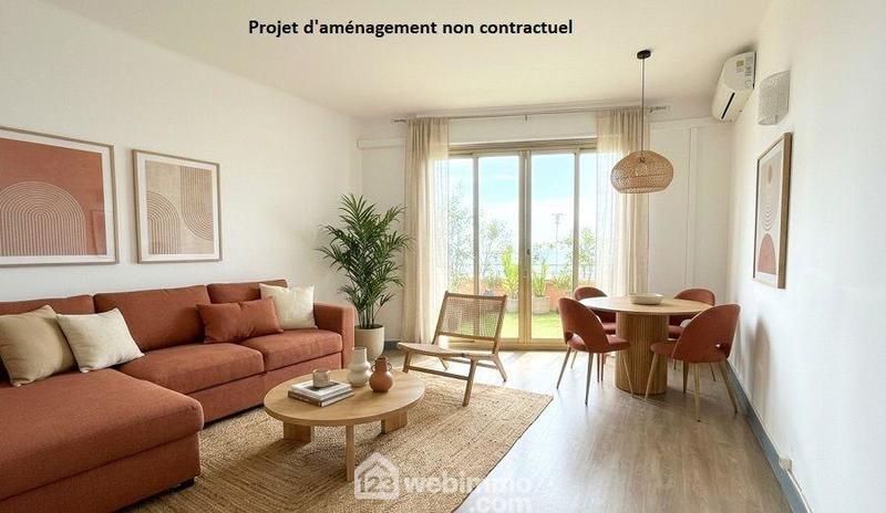 Appartement - 55 m² - 3 pièces