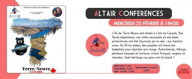 Conférence Altaïr - Terre-Neuve