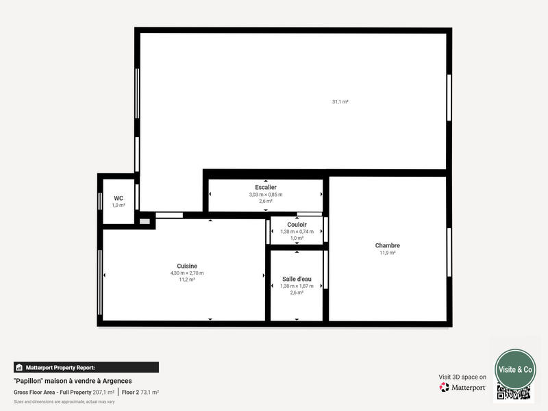 Maison traditionnelle - 125 m² - 7 pièces