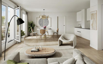 Appartement - 61 m² - 3 pièces