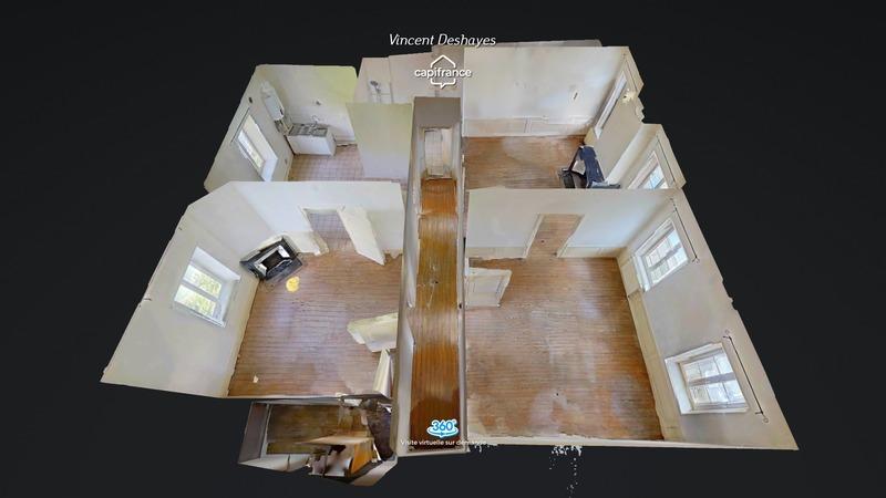 Appartement ancien - 86 m² - 3 pièces