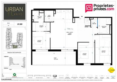 Appartement - 98 m² - 4 pièces