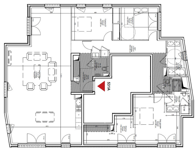 Appartement - 166 m² - 5 pièces